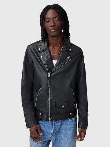 Giacca di mezza stagione 'Milo' di AllSaints in nero: frontale