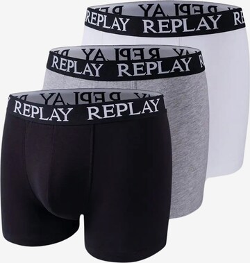 REPLAY Boxer shorts in Grey: front