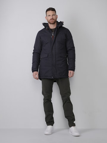 Petrol Industries Parka in Blau