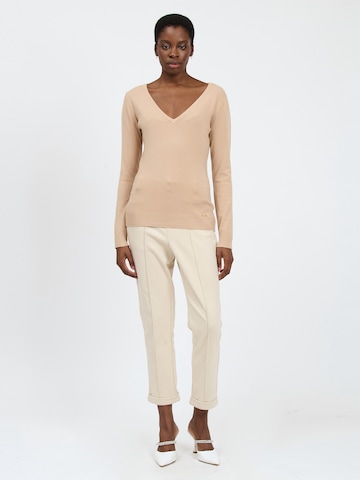 Pull-over Influencer en beige