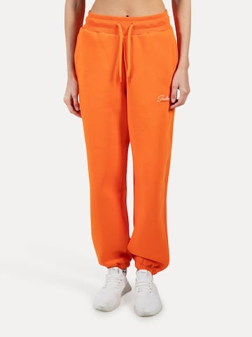 Smilodox Regular Broek in Oranje: voorkant