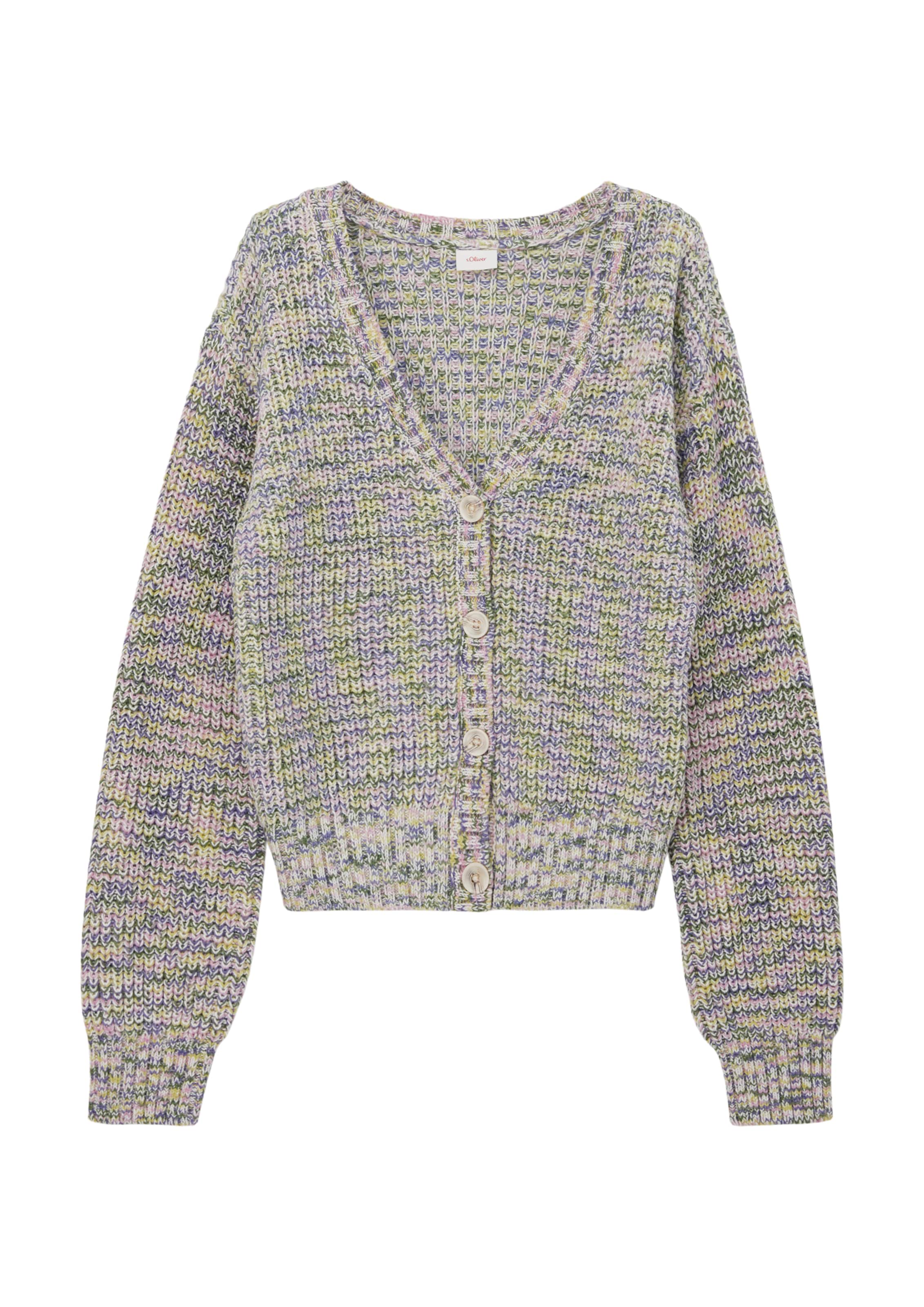 Cardigan s.Oliver en beige : devant