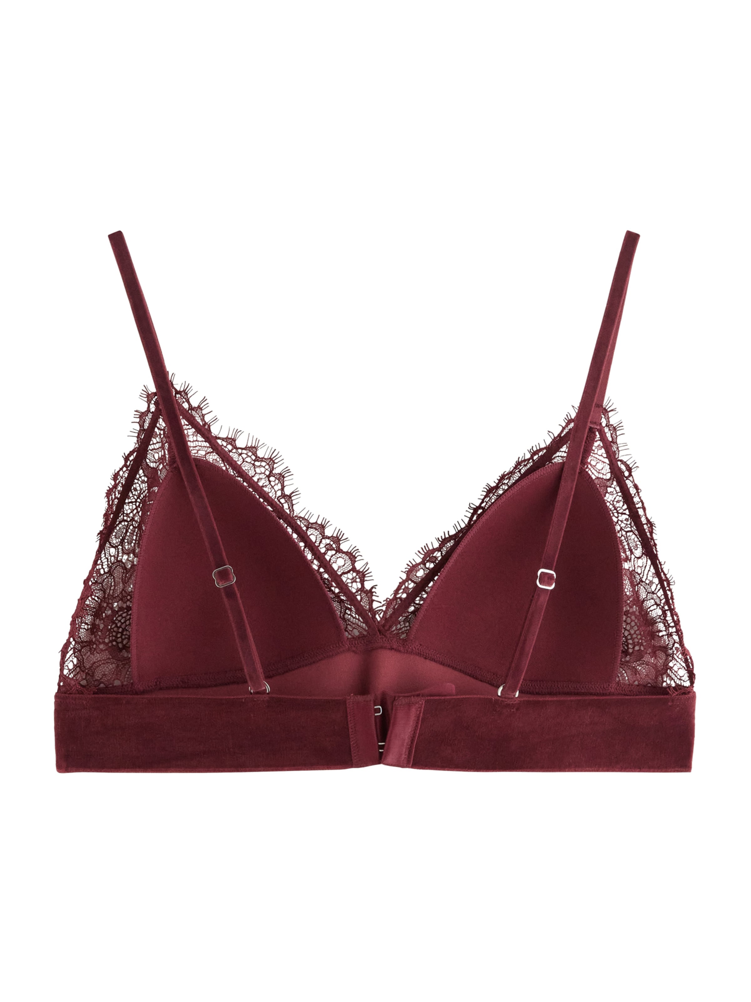 Lindex Triangle Bra 'Nora' in Red