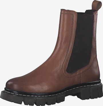 Chelsea Boots s.Oliver en marron : devant