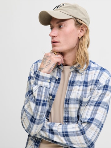 JACK & JONES Средняя посадка Рубашка 'JPRBlubrook' в Синий