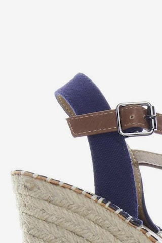 TOM TAILOR DENIM Sandals & High-Heeled Sandals in 38 in Blue