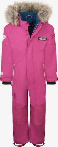 TROLLKIDS Athletic Suit 'Kirkenes' in Pink: front