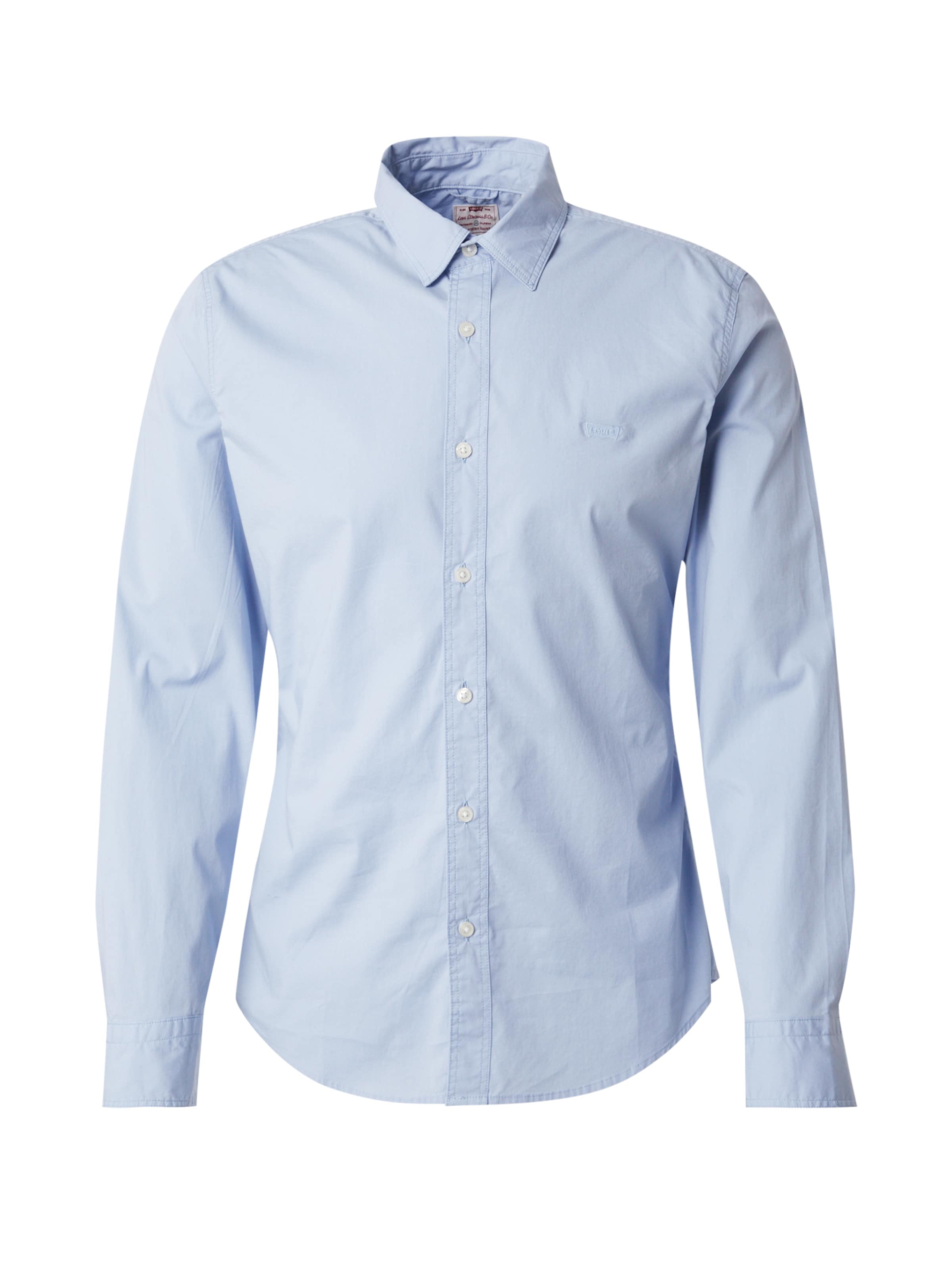 mėlyna LEVI'S ® Priglundantis modelis Marškiniai 'Battery Housemark Slim Fit Shirt': priekis