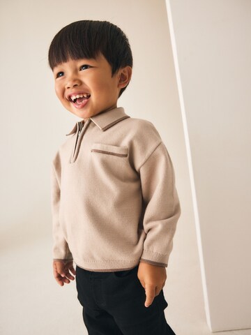 Pull-over Next en beige : devant