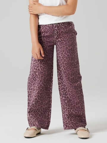 Regular Pantalon NAME IT en rouge : devant