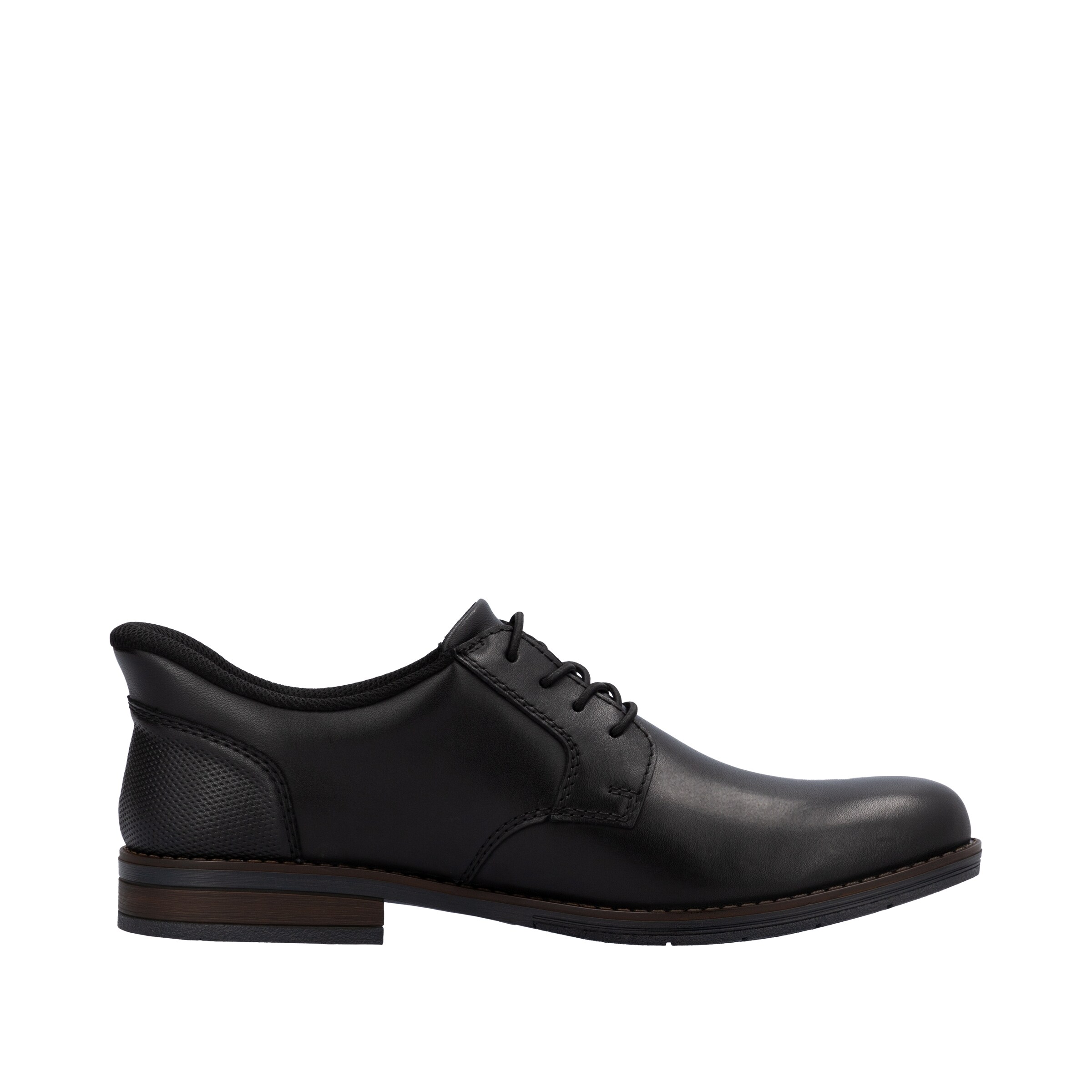 Chaussure à lacets Rieker en noir