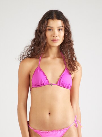 Banana Moon Triangel Bikinitop in Pink: Vorderseite