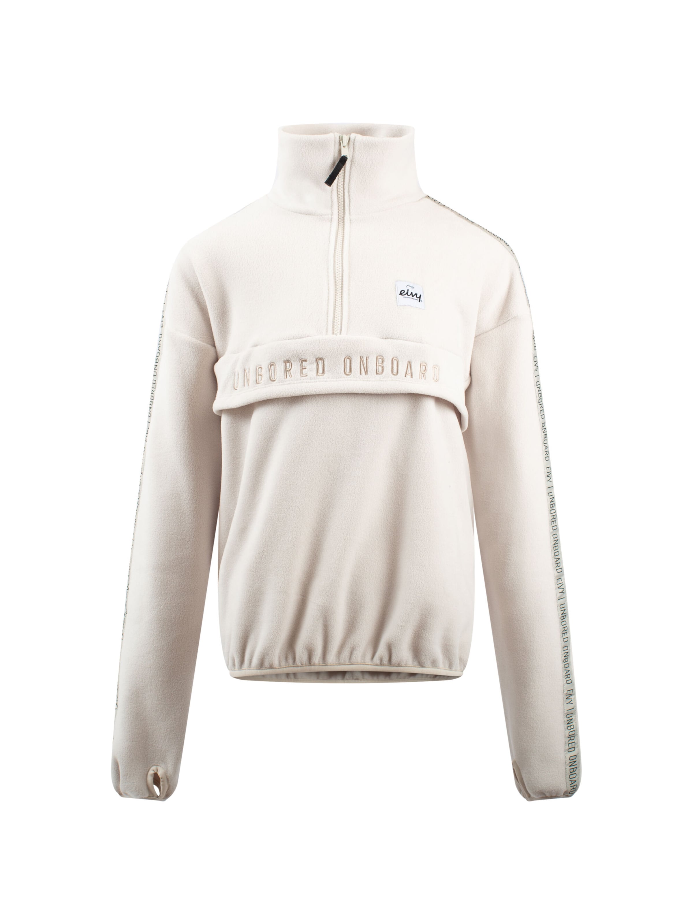 Pull-over de sport Eivy en beige : devant