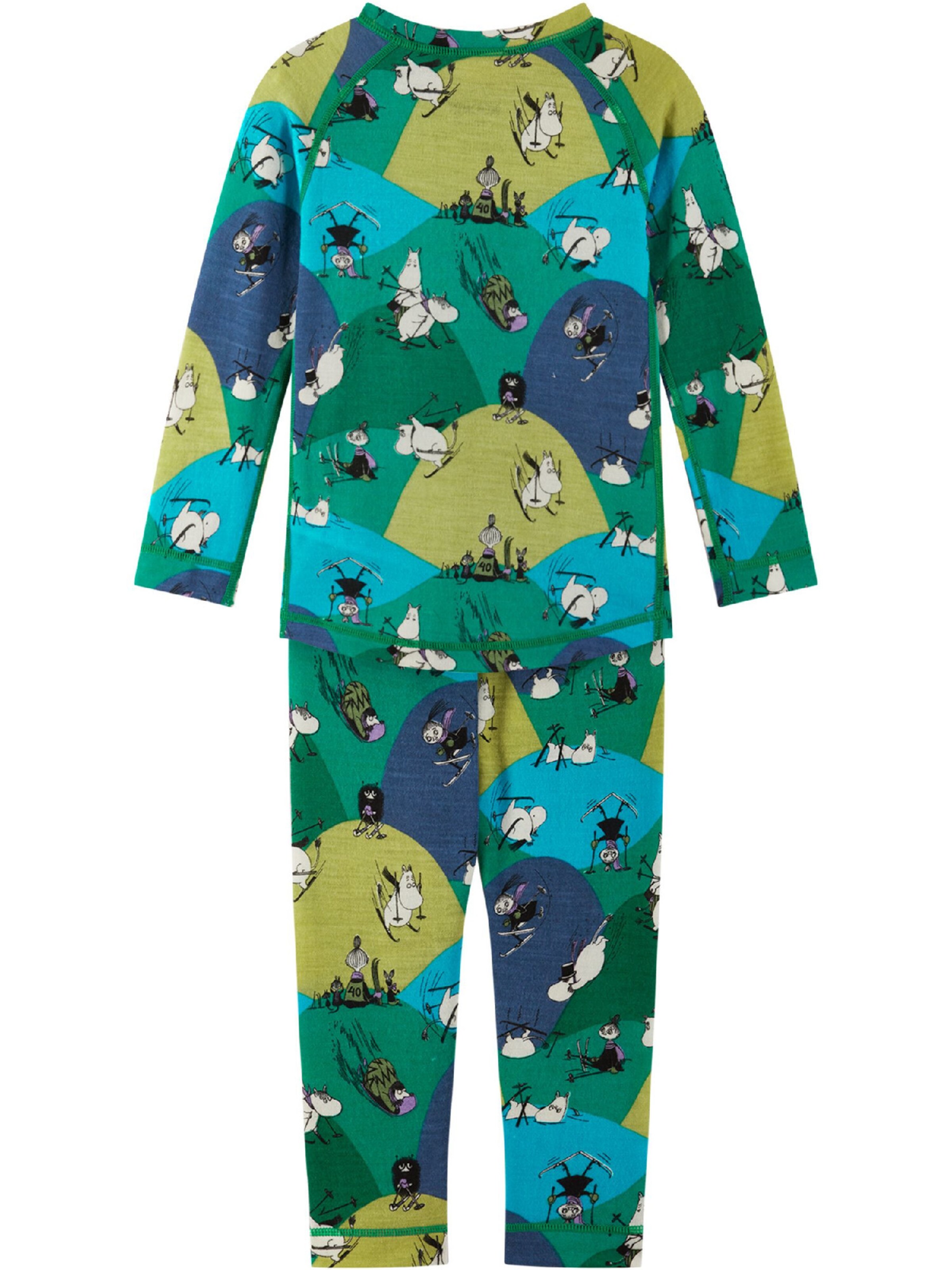 Reima Ondergoedset 'Moomin' in Groen