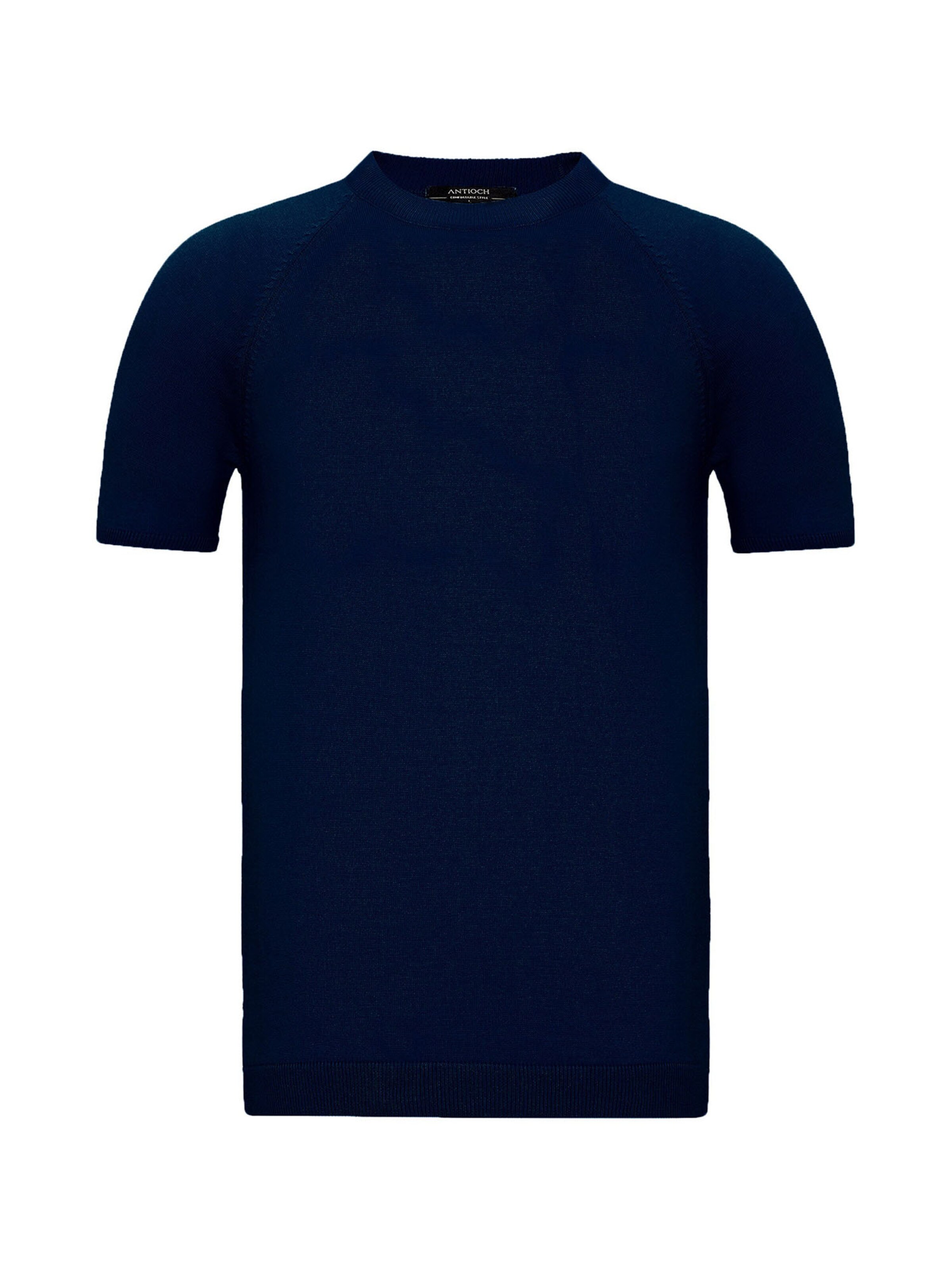 T-Shirt Antioch en bleu : devant