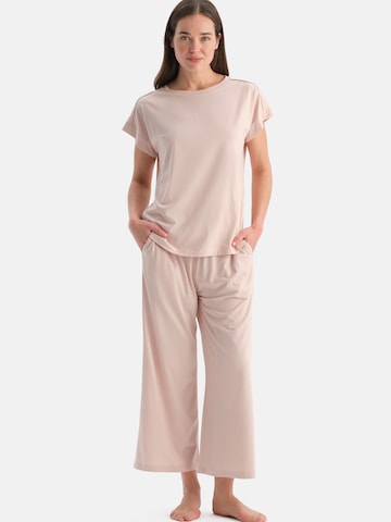 Pigiama di Dagi in rosa: frontale