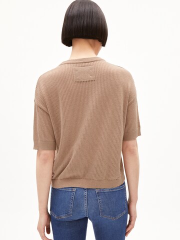 T-shirt ' LINO ' ARMEDANGELS en marron
