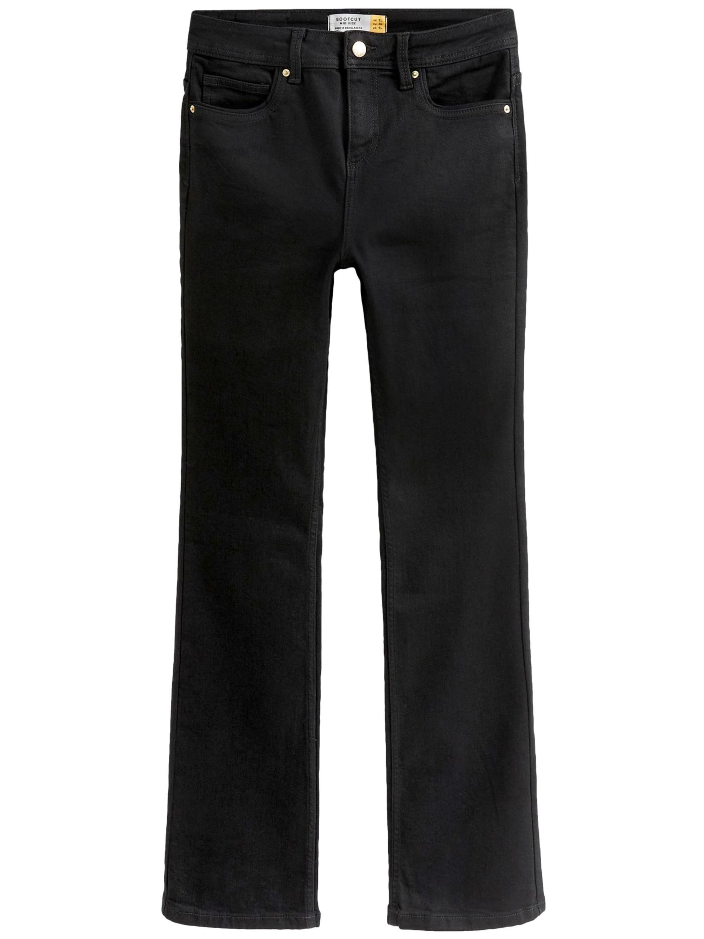 Next Bootcut Τζιν σε μαύρο: μπροστά