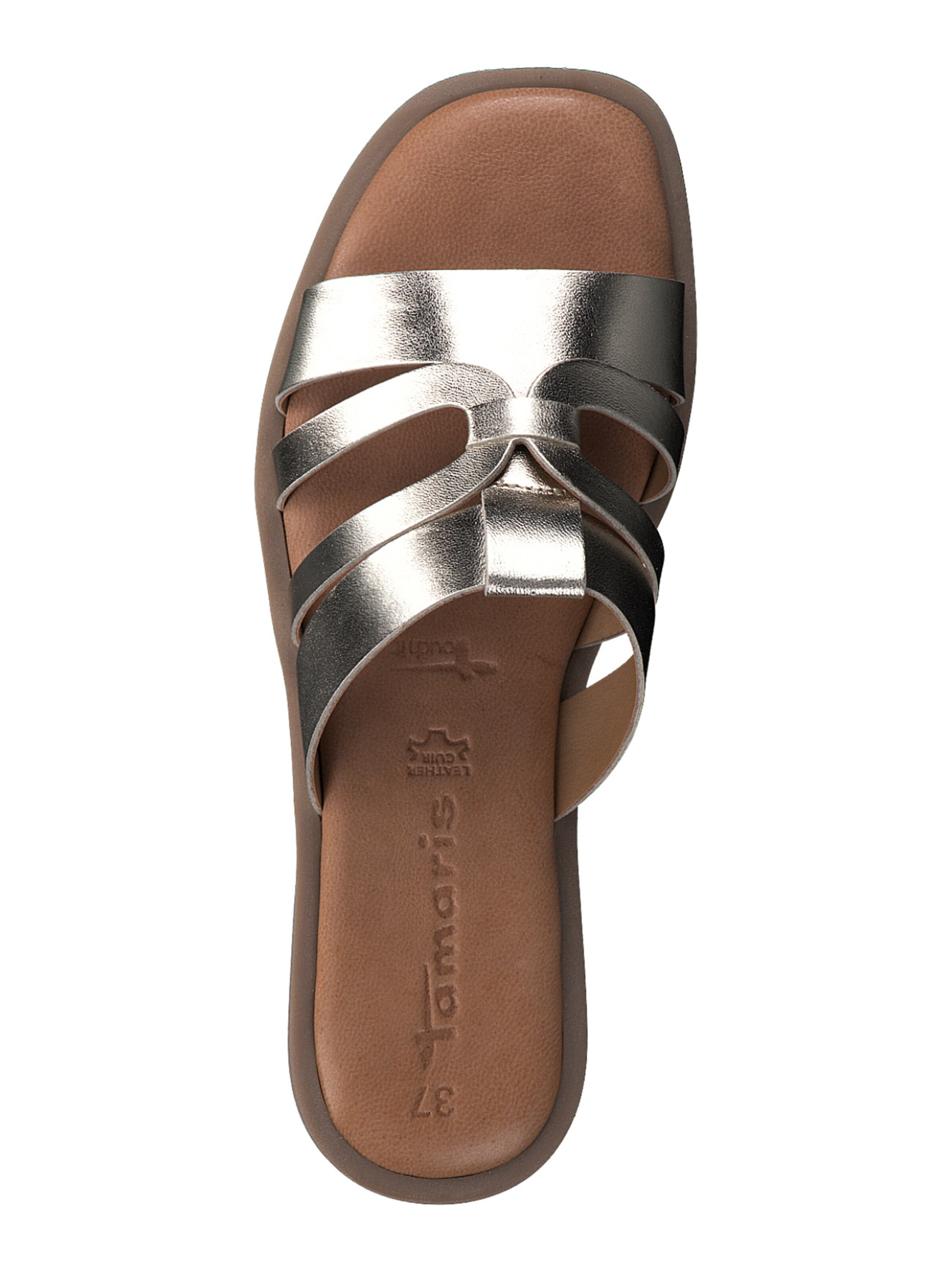 Tamaris Pantolette in Silber