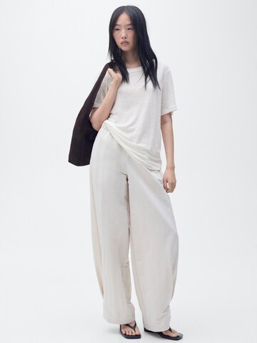 MANGO Shirt 'LENU' in White