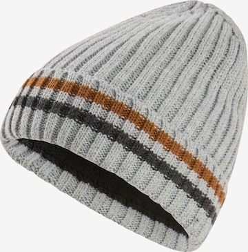 Man's World Beanie in Grey: front