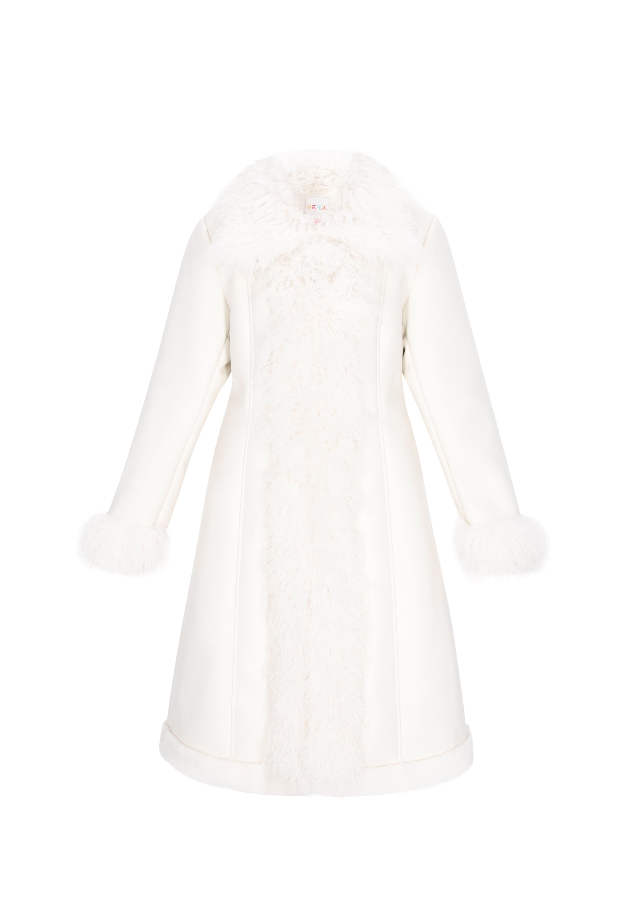 balta IZIA Žieminis paltas 'Fashion Look': priekis