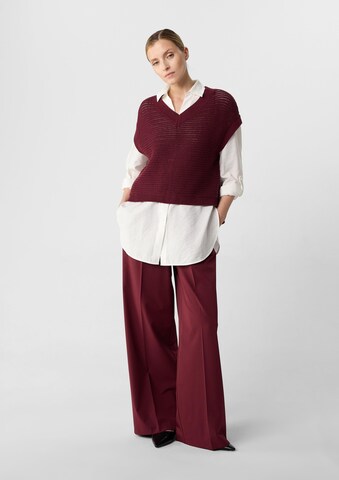 Pull-over comma casual identity en rouge