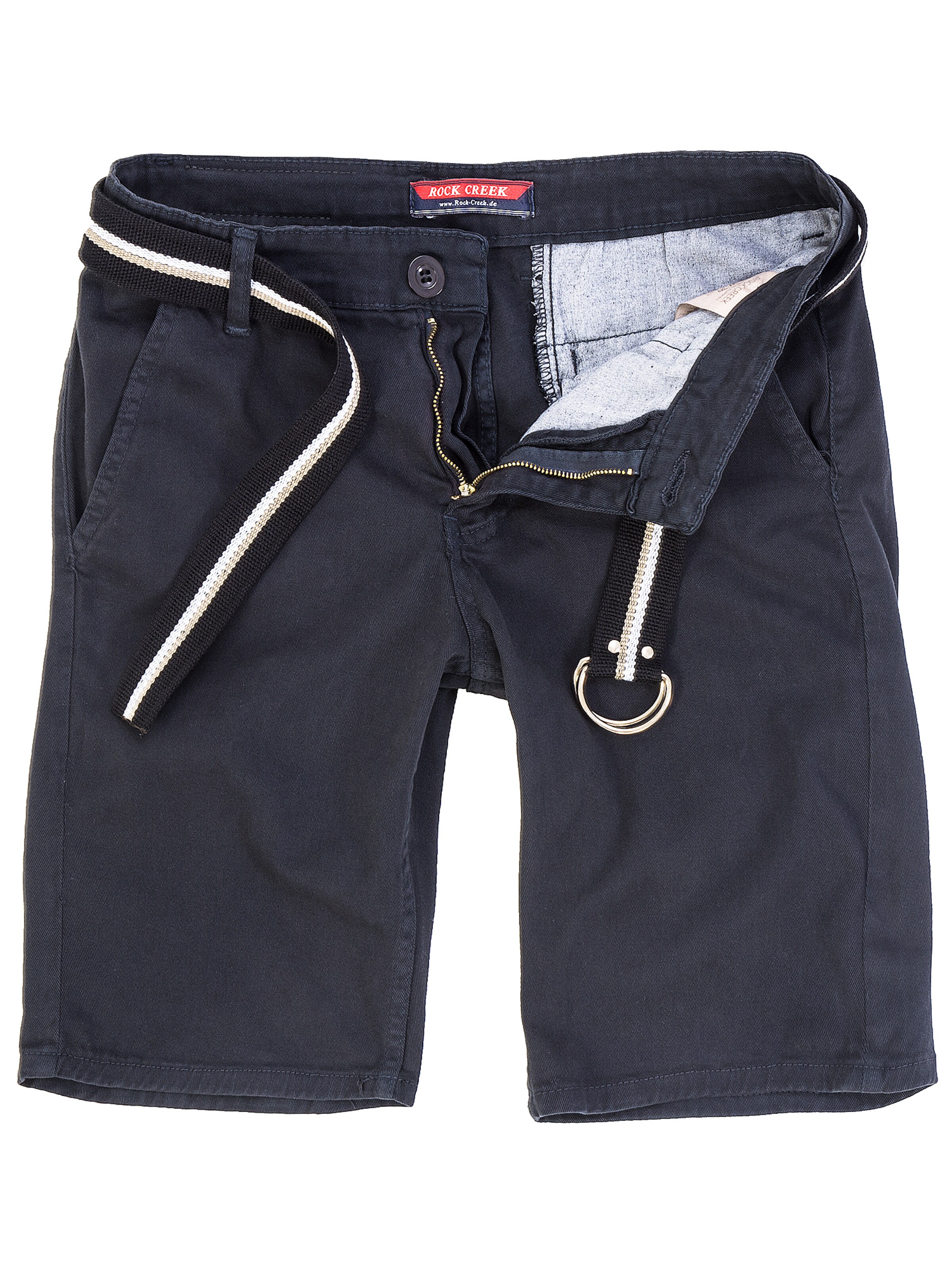 Rock Creek Shorts in Grau: Vorderseite