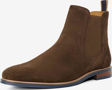 Chelsea Boots 'McKinley' Dune LONDON en marron : devant