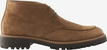 Next Kotníkové boty – hnědá: přední strana