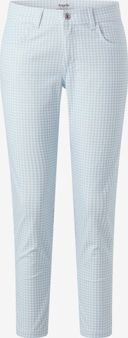 Angels Skinny Pants in Blue: front