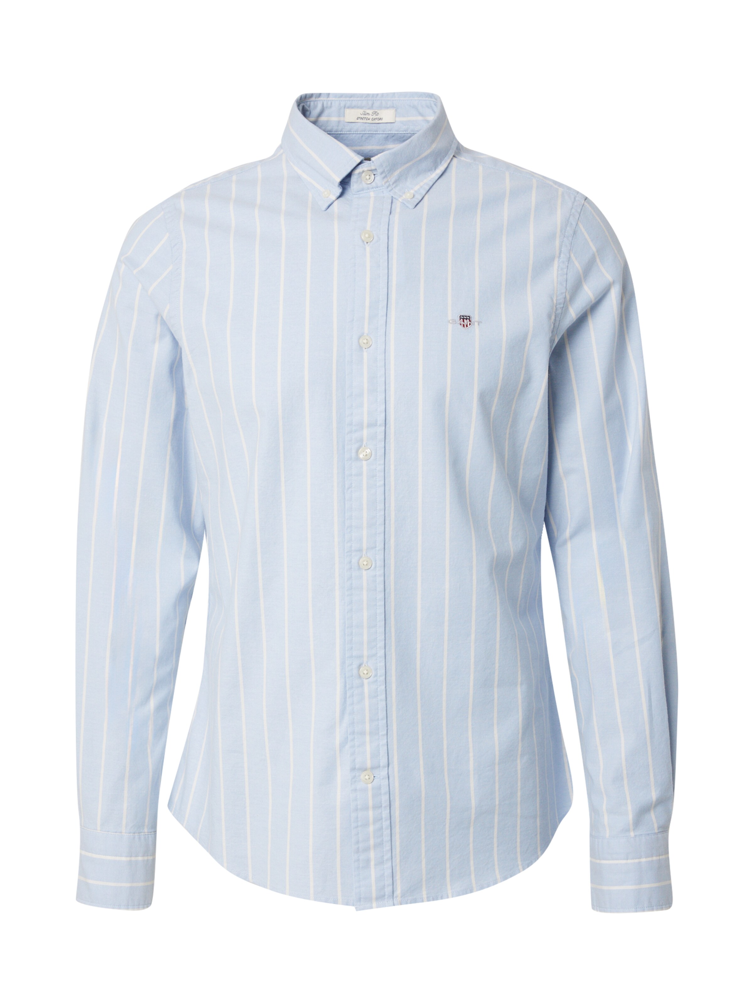 GANT Úzky strih Košeľa - Modrá: predná strana