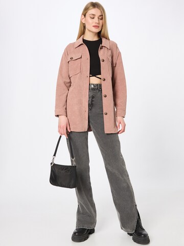 ABOUT YOU Between-Season Jacket 'Cim' in Pink