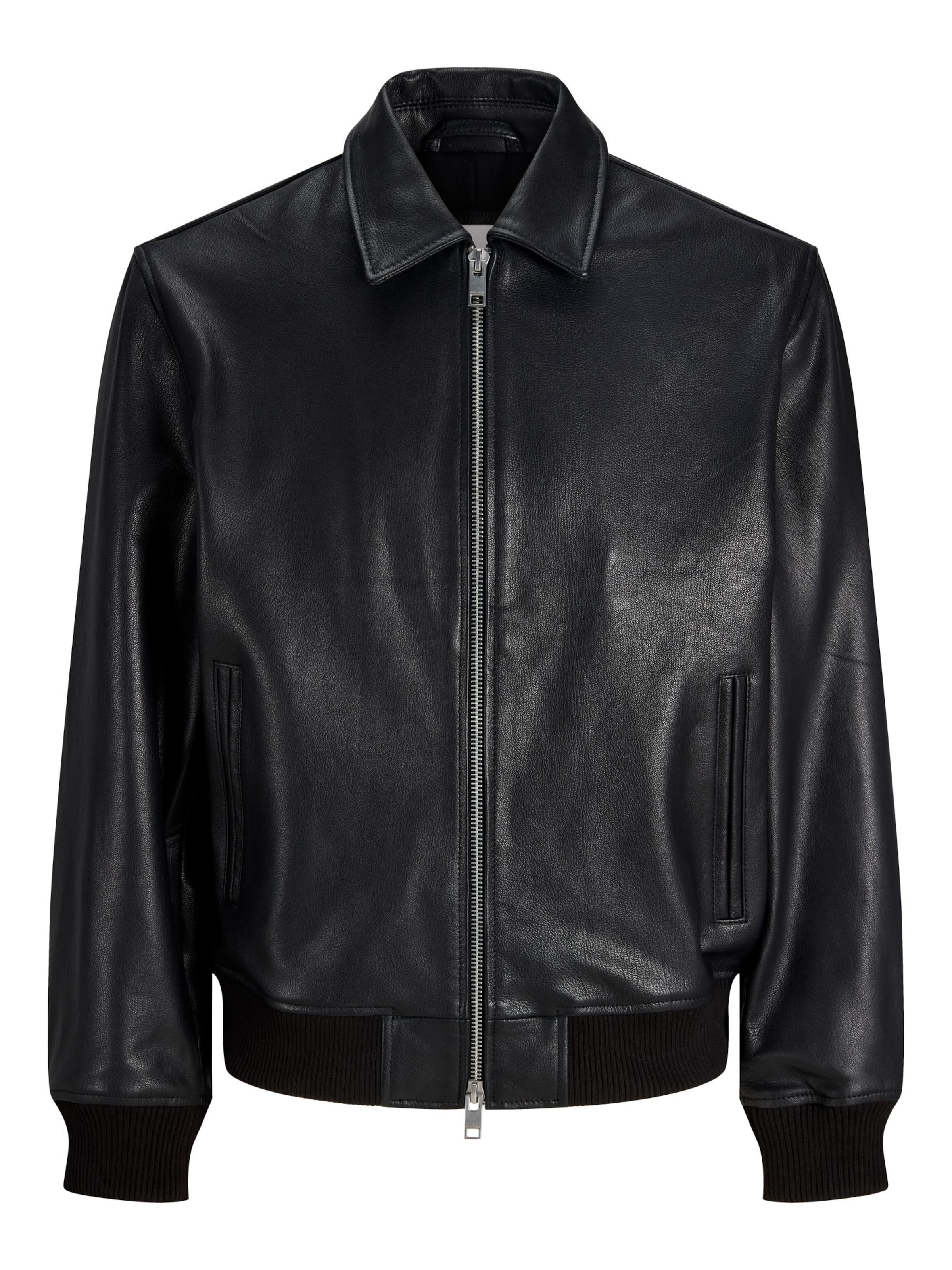 Giacca di mezza stagione di JACK & JONES in nero: frontale