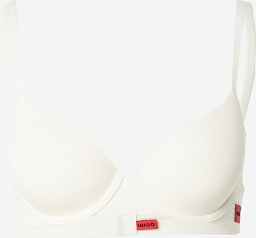 balts HUGO T-krekla Krūšturis: no priekšpuses