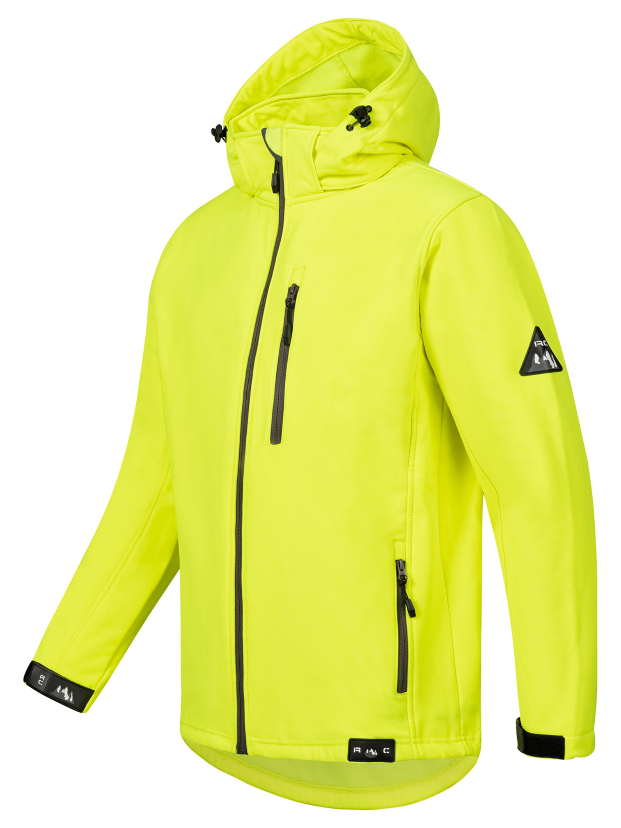 Rock Creek Outdoorjacke in Gelb