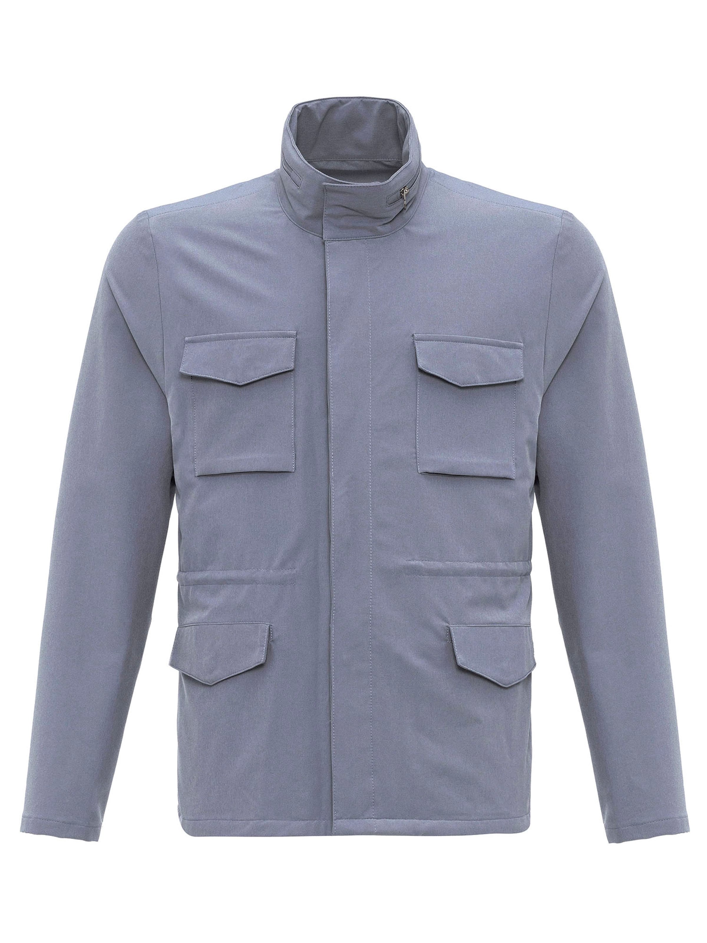 Antioch Φθινοπωρινό και ανοιξιάτικο μπουφάν σε μπλε: μπροστά