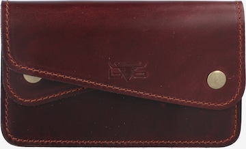 MIKA Wallet in Brown: front