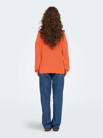 ONLY Pullover 'Bella' in Orange