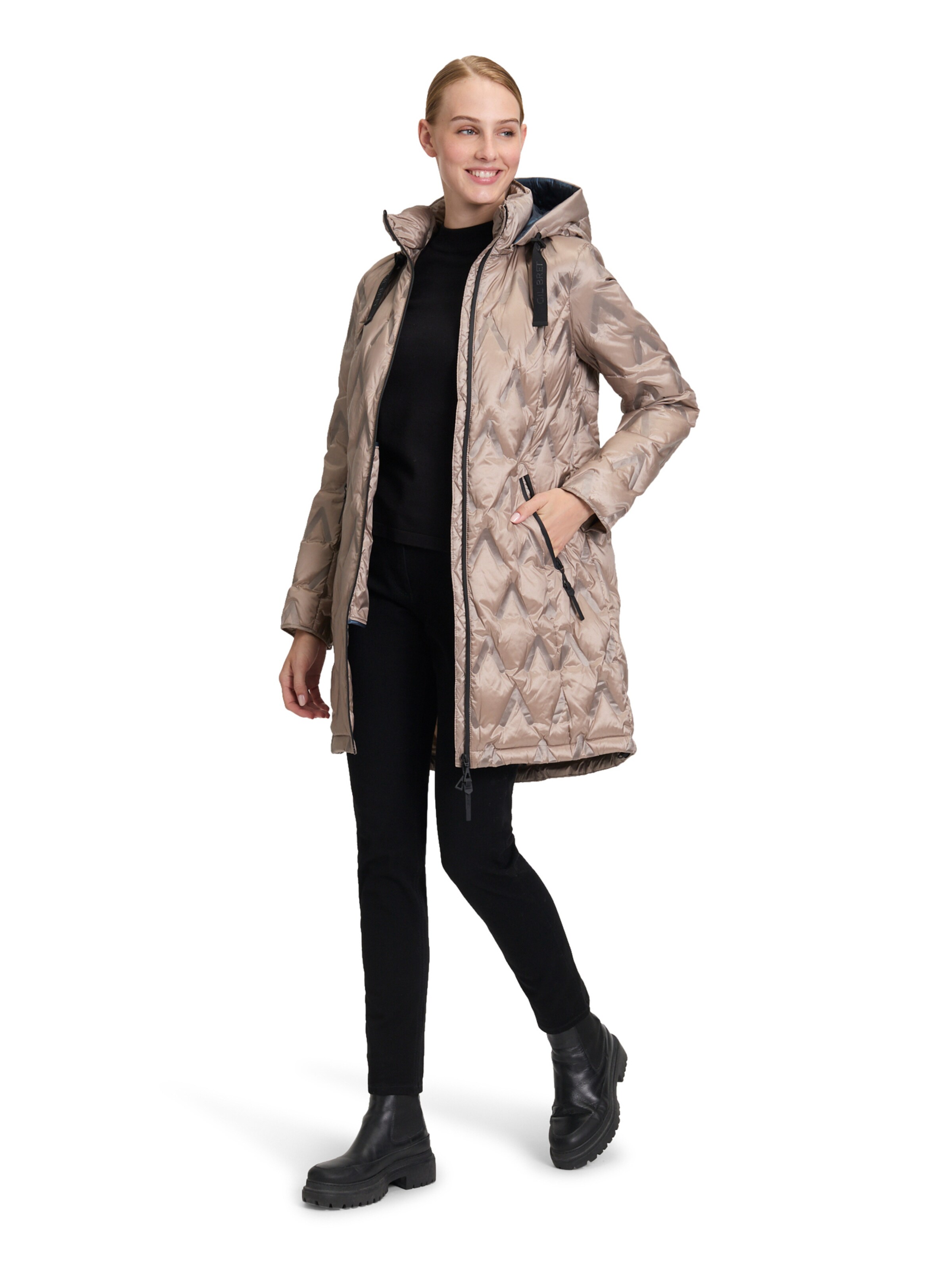 GIL BRET Wintermantel in Beige