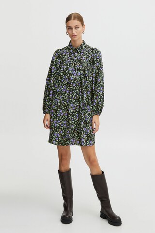 Robe-chemise 'Liv' ICHI en mélange de couleurs