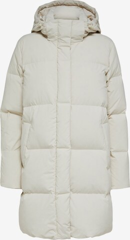 SELECTED FEMME Winter Coat in Beige: front