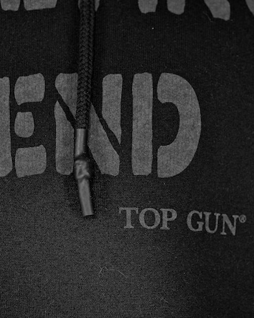 TOP GUN Sweatshirt in Black