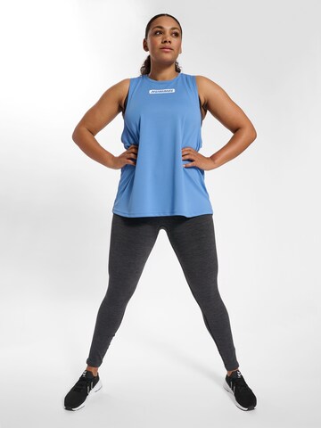 Hummel Funktionsbluse i blå