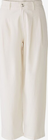OUI Tapered Jeans in White: front