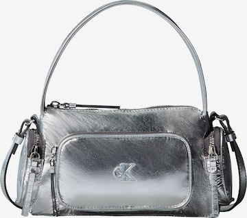 Calvin Klein Torba za čez ramo | srebrna barva: sprednja stran