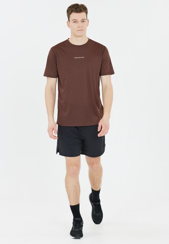 ENDURANCE Performance shirt 'Alan' in Brown