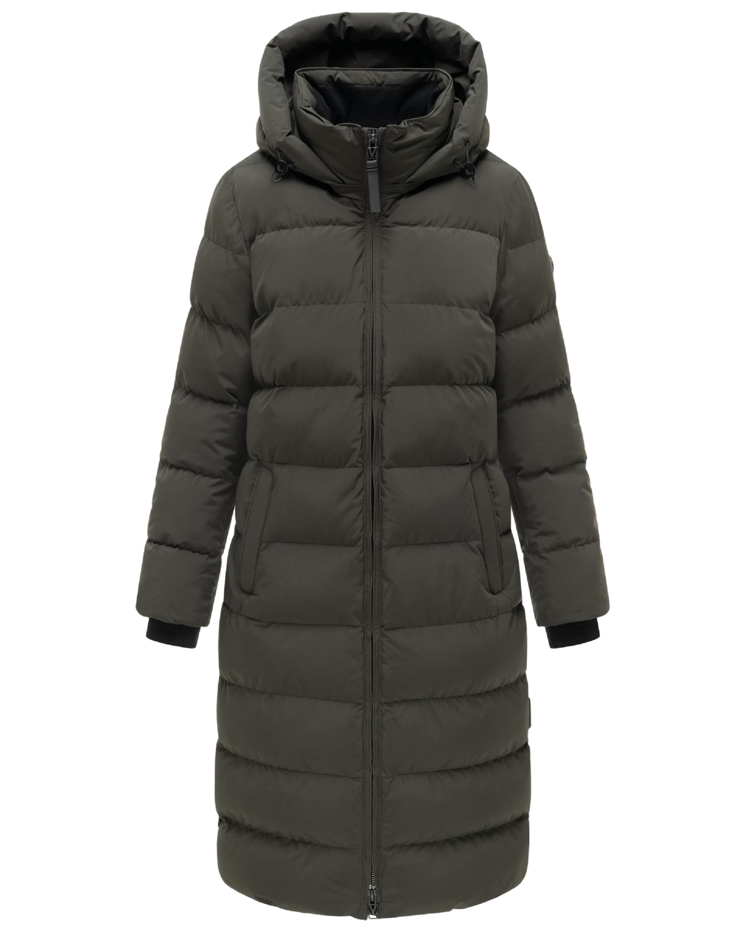 MARIKOO Raincoat 'Harukaa 16' in Green: front
