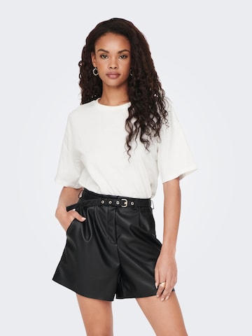 ONLY Loose fit Trousers 'Heidi' in Black: front