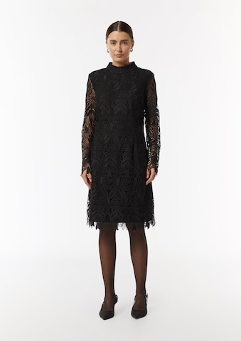 COMMA Kleid in Schwarz: Vorderseite